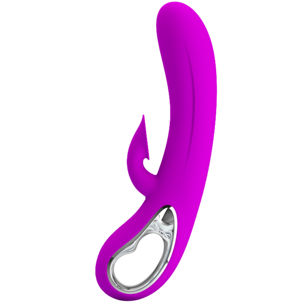 Pretty Love Nicola Clit Suction Rabbit Vibrator (Purple)