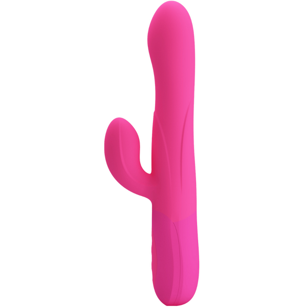 Pretty Love Douglas Inflatable Rabbit Vibrator Pink
