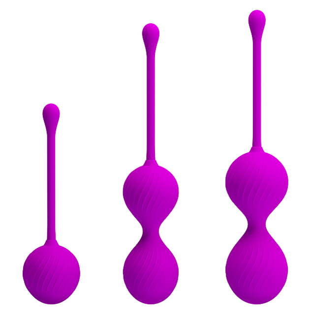 Pretty Love Kegel Ball Kit (Purple)