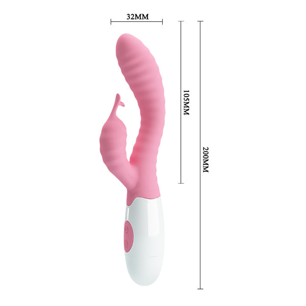 Pretty Love Hyman G-Spot Rabbit Vibrator - Pink