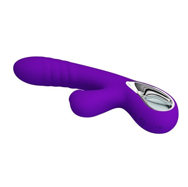Pretty Love Jersey Clitoral Massager Vibrator (Purple)