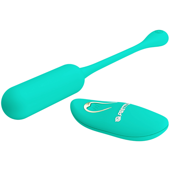 Pretty Love Dream Chaser Lechies Vibrating Egg w Remote (Seafoam)