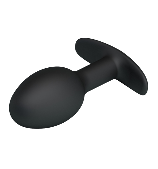 Pretty Love Silicone Anal Balls 3.34" (Black)