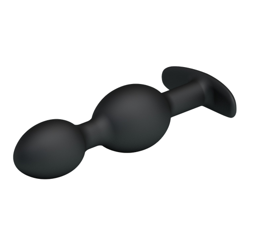 Pretty Love Silicone Anal Balls 4.92" (Black)