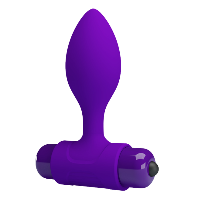 Pretty Love Vibra Butt Plug (Purple)