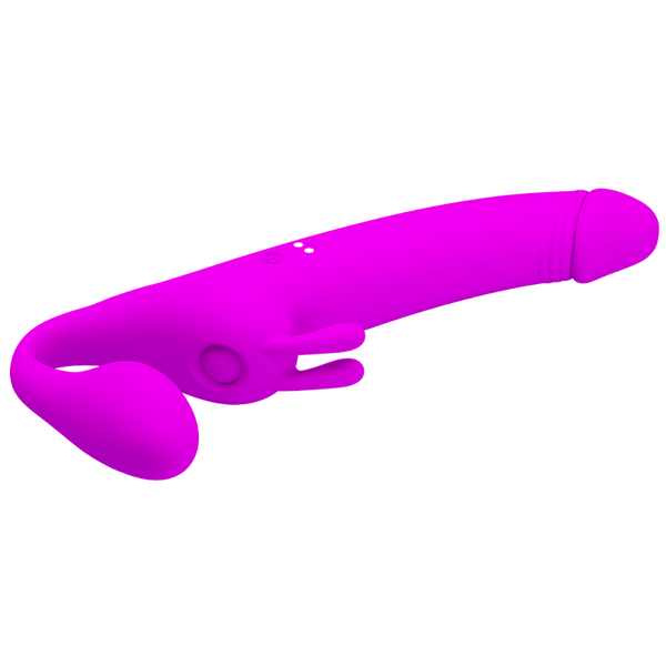 Pretty Love Zanini Vibrating Strapless Strap-On