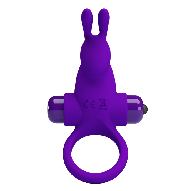 Pretty Love Vibrant Penis Ring I - Couples Cock Ring Purple