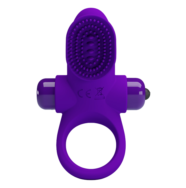 Pretty Love Vibrant Penis Ring II - Couples Cock Ring Purple