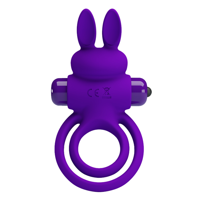 Pretty Love Vibrant Penis Ring III - Couples Cock Ring Purple