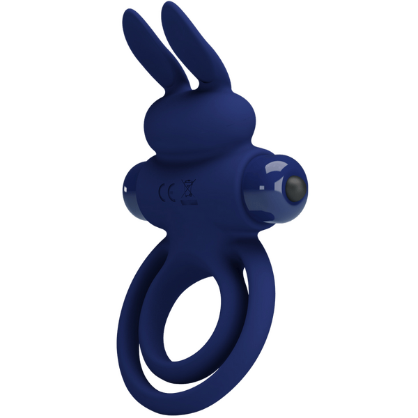 Pretty Love Powerful Ring Darey Vibrating Cock Ring Navy Blue
