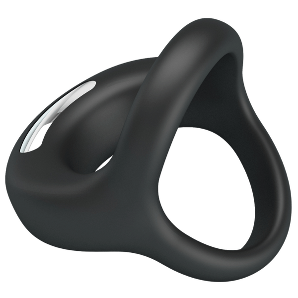 Pretty Love Vibrant Penis Ring - Elliott (Black)