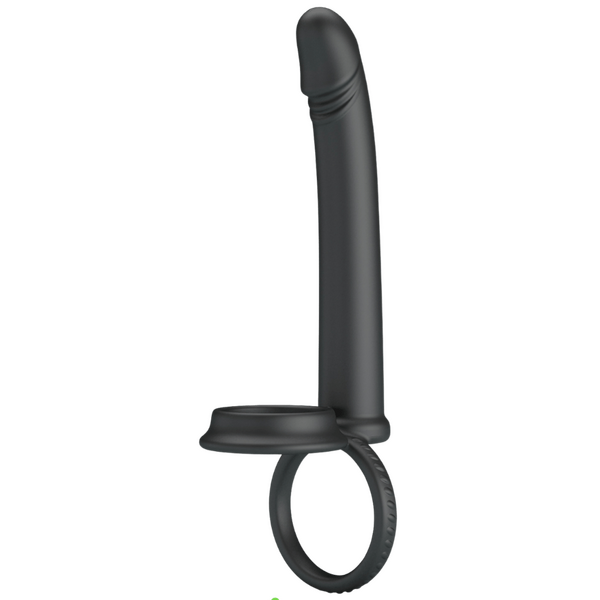 Pretty Love Moses Anal Probe - Cock & Ball Ring Dildo Double Penetration