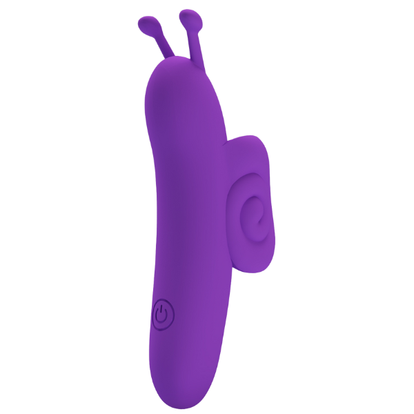 Pretty Love Snail Finger Vibrator Purple