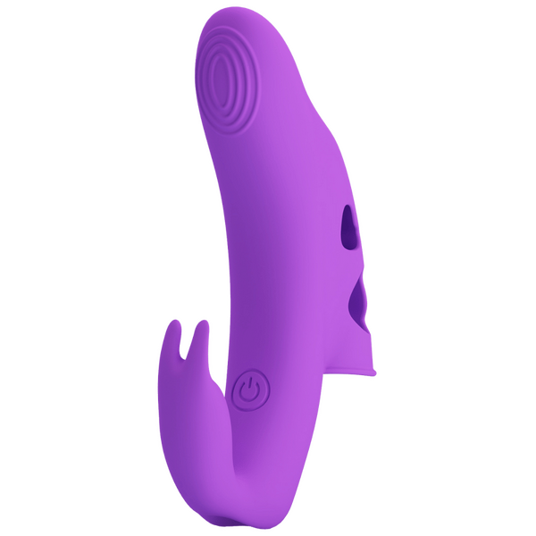 Pretty Love Yenna Honey Finger Vibrator Purple