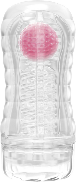 Pretty Love Vacuum Cup Ball-Rolling Masturbator (Black Hole)