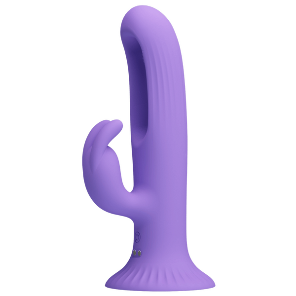 Pretty Love Killmoulis Flicking Tongue Rabbit Vibrator Purple