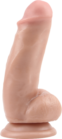 Celebrity Knights Rockstar Dong Dildo Fatboy 6" Flesh w Suction Base