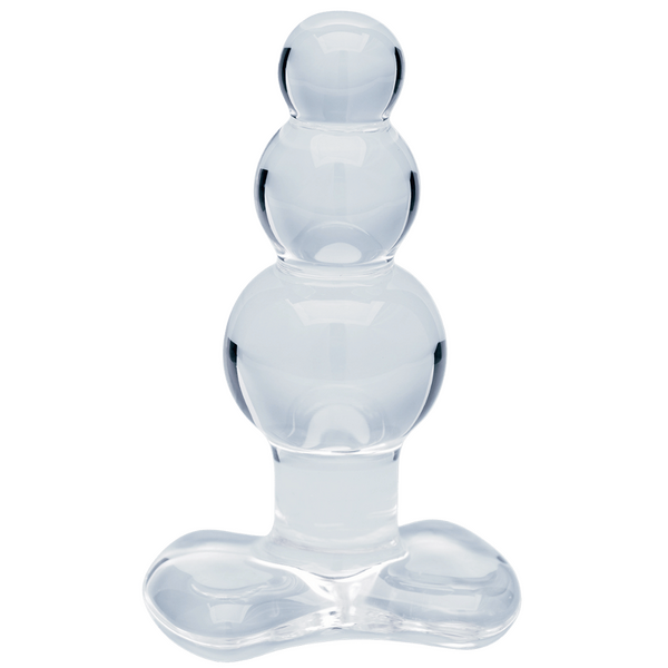 CreativeC | Clarity - Utopian Reverie - Anal Beaded Glass Dildo