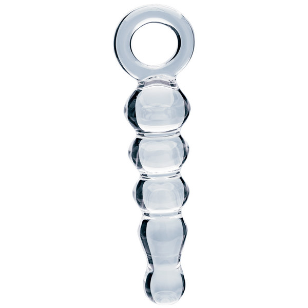 CreativeC | Clarity - Hera's Tryst - Glass Beaded Dildo