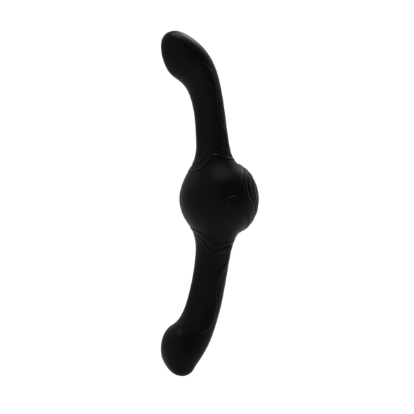 La Viva Double Fury Oscillating Thrust Vibrator (Black)