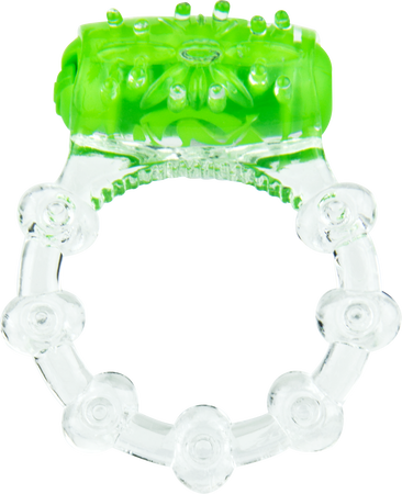 ScreamingO ColorPoP Quickie Vibrating Cock Ring - Green