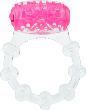ScreamingO ColorPoP Quickie Vibrating Cock Ring - Pink