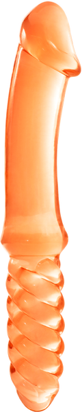 Excellent Power Lust Jelly 9.5" (24cm) Double Ended Dildo Orange