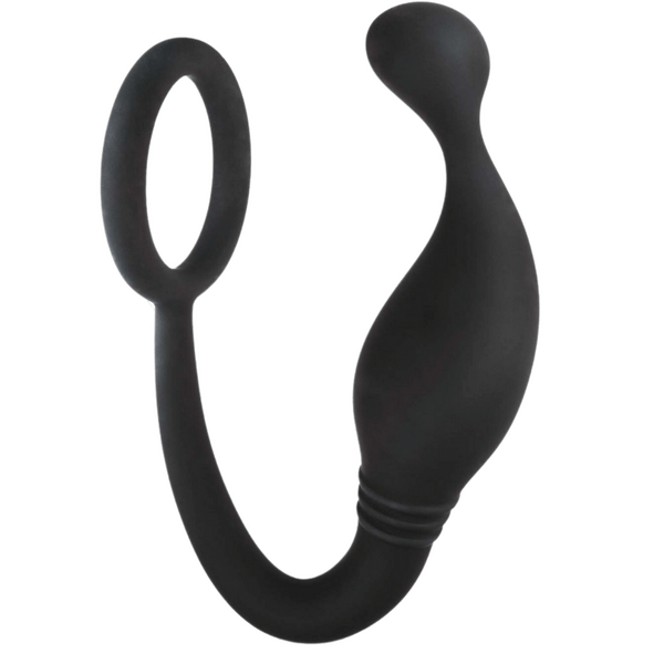 Excellent Power Jet Horny Prostate Plug With Love Ring 4.5"