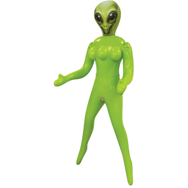 Excellent Power | Inflatable 3-Breasted Alien Love Doll - (Ynez Standing)