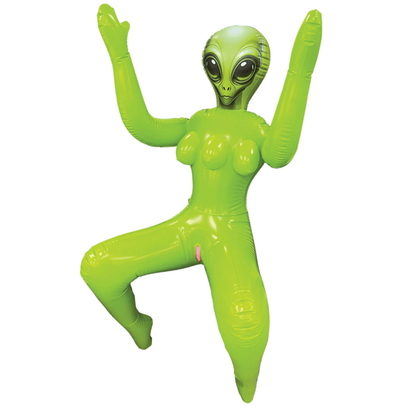 Excellent Power | Inflatable 3-Breasted Alien Love Doll - (Ynez Doggy Style)