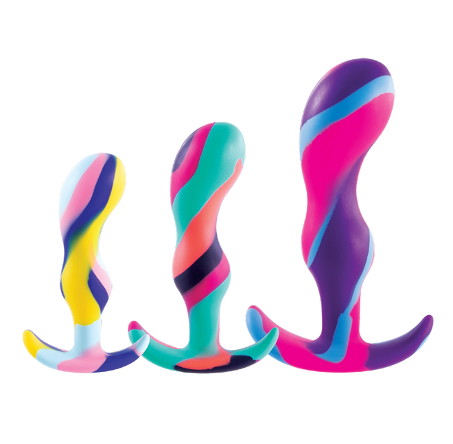 Excellent Power Fervent Gala Silicone Butt Plug Training Kit