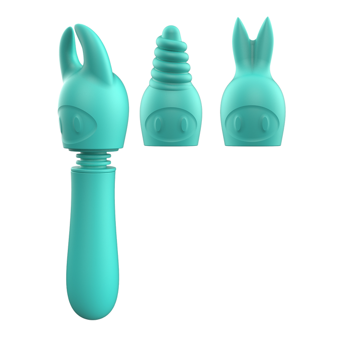 Excellent Power Tip Frenzy Handy Vibrating Kit - Green