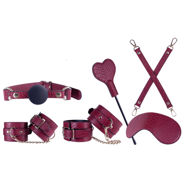 Excellent Power | Sovereign Luxury Bondage Set Red