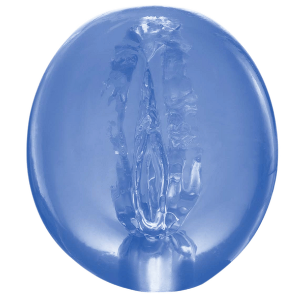 Excellent Power Pocket Jelly Masturbator 3.5" (Blue)
