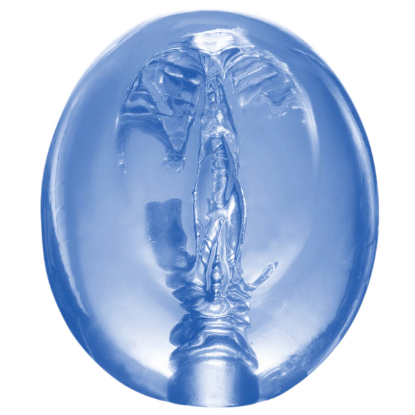 Excellent Power Pocket Jelly Masturbator 3.5" (Blue)