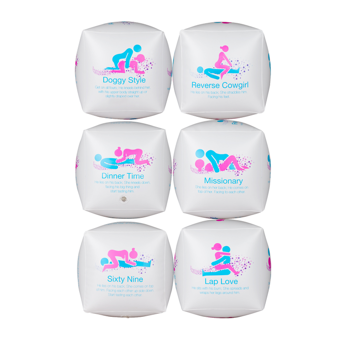 Excellent Power | Dice Hard PVC Inflatable Dice White