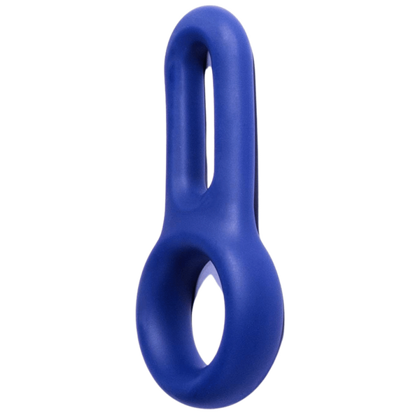 Excellent Power Macho Armor Silicone Cock & Ball Ring Ornament Blue