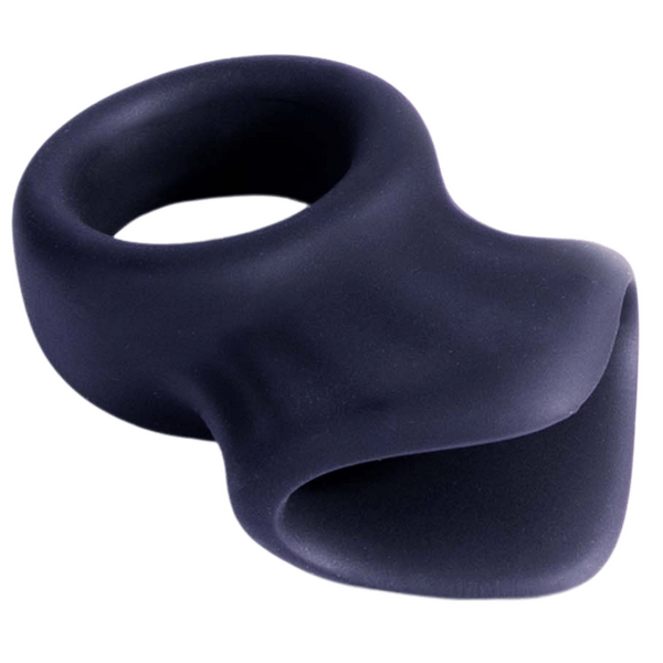 Excellent Power Macho Armor Silicone Cock & Ball Ornament Black