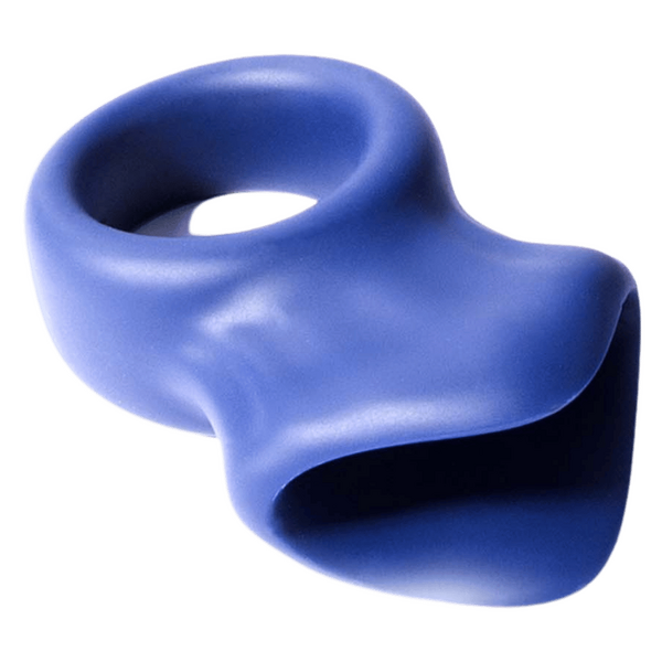 Excellent Power Macho Armor Silicone Cock & Ball Ornament Blue