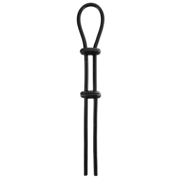 Excellent Power Jet Horny Silicone Lasso - Adjustable Cock Ornament with Ball Strap