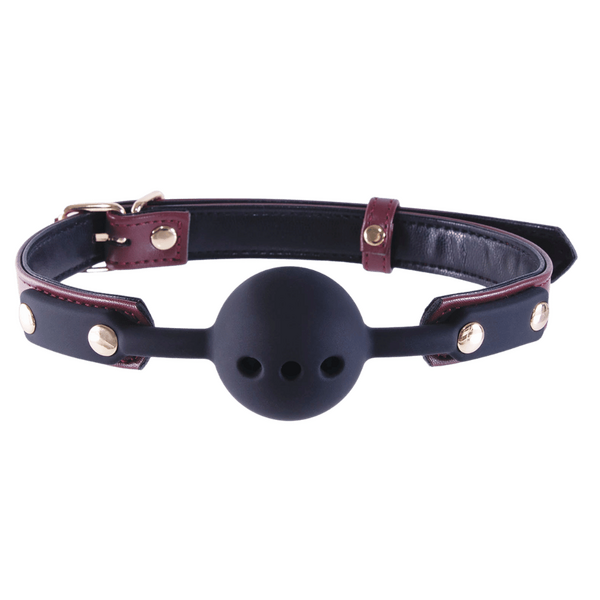 Excellent Power Naughty Moment Silicone Gag Ball Red