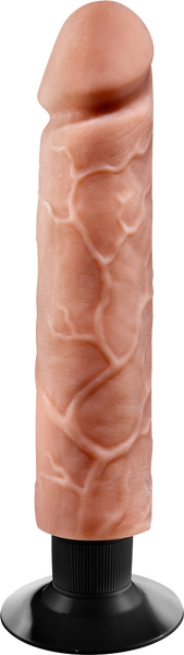 Excellent Power Conqueror 9" Vibrating Dildo Flesh