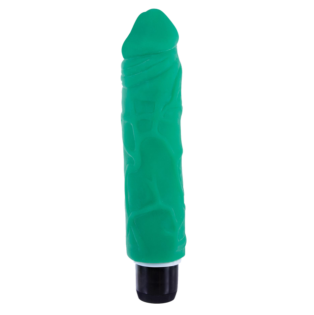 Excellent Power True Feel Patriot 6.5" Vibrator Green