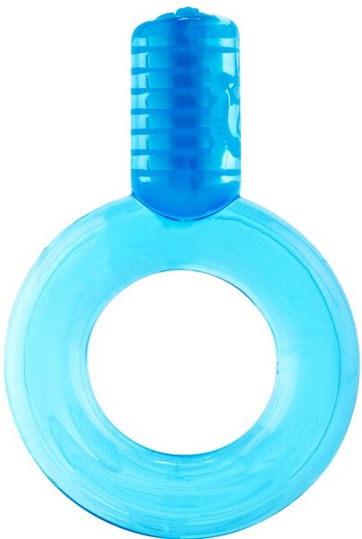 ScreamingO Go Vibe Vibrating Erection Ring - Blue