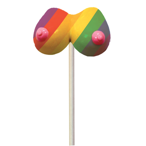 Hott Products | Rainbow Boobie Candy Pop