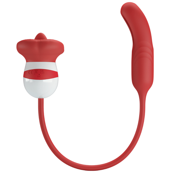 Pretty Love Romance - Alyss Hot Lips Dual Clitoral Vibrator