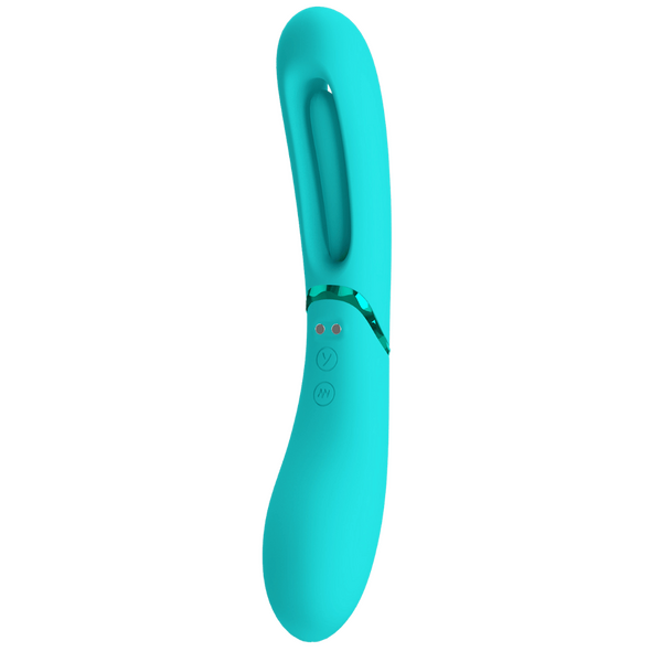 Pretty Love Romance - Mind Blowing Miracles - Lexie Flicking Vibrator Blue
