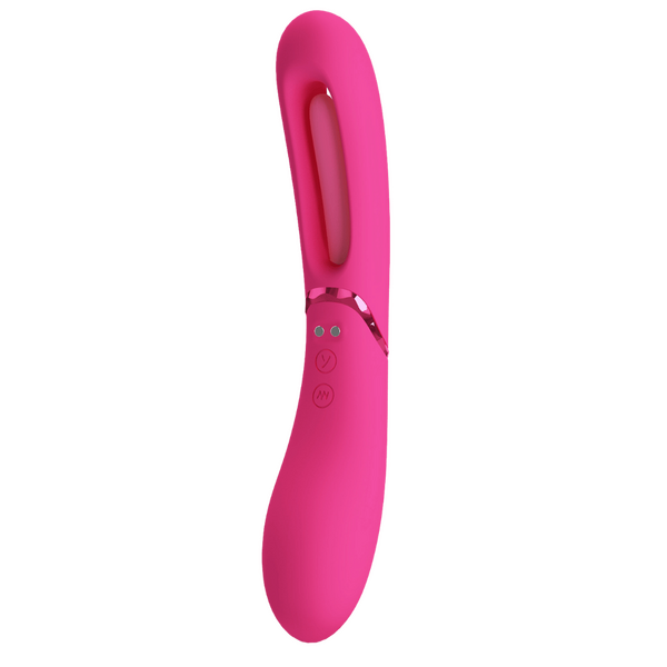 Pretty Love Romance - Mind Blowing Miracles - Lexie Flicking Vibrator Pink