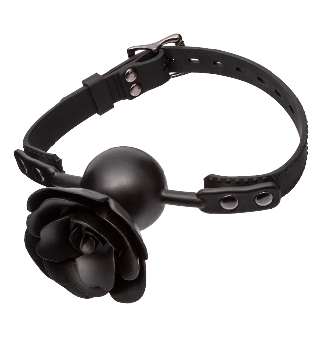 Calexotics Forbidden™ Removable Rose Gag