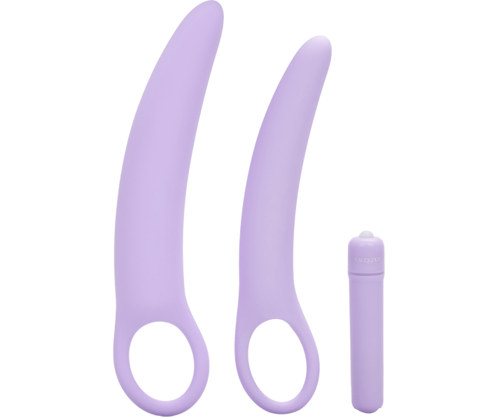 CALEXOTICS Dr. Laura Berman - Isabelle Set Of 2 Vibrating Silicone Dilators Set